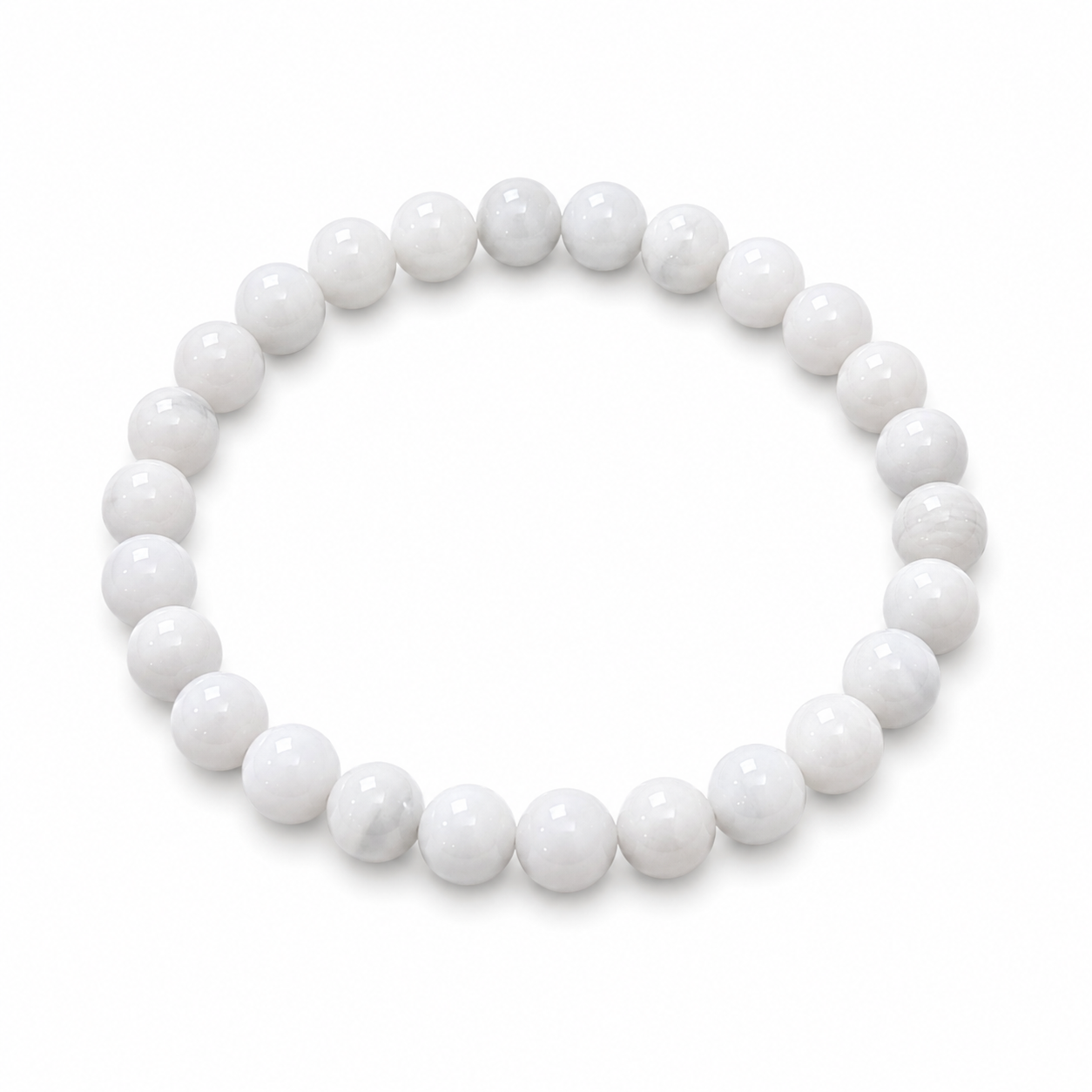 Blue Lace Agate Bracelet premium product view