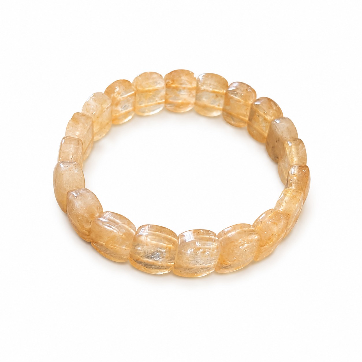 Citrine Tumble Shape Bracelet premium product view