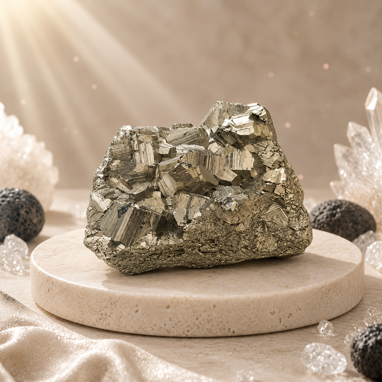 Peru Pyrite Raw Stone AAA premium product image