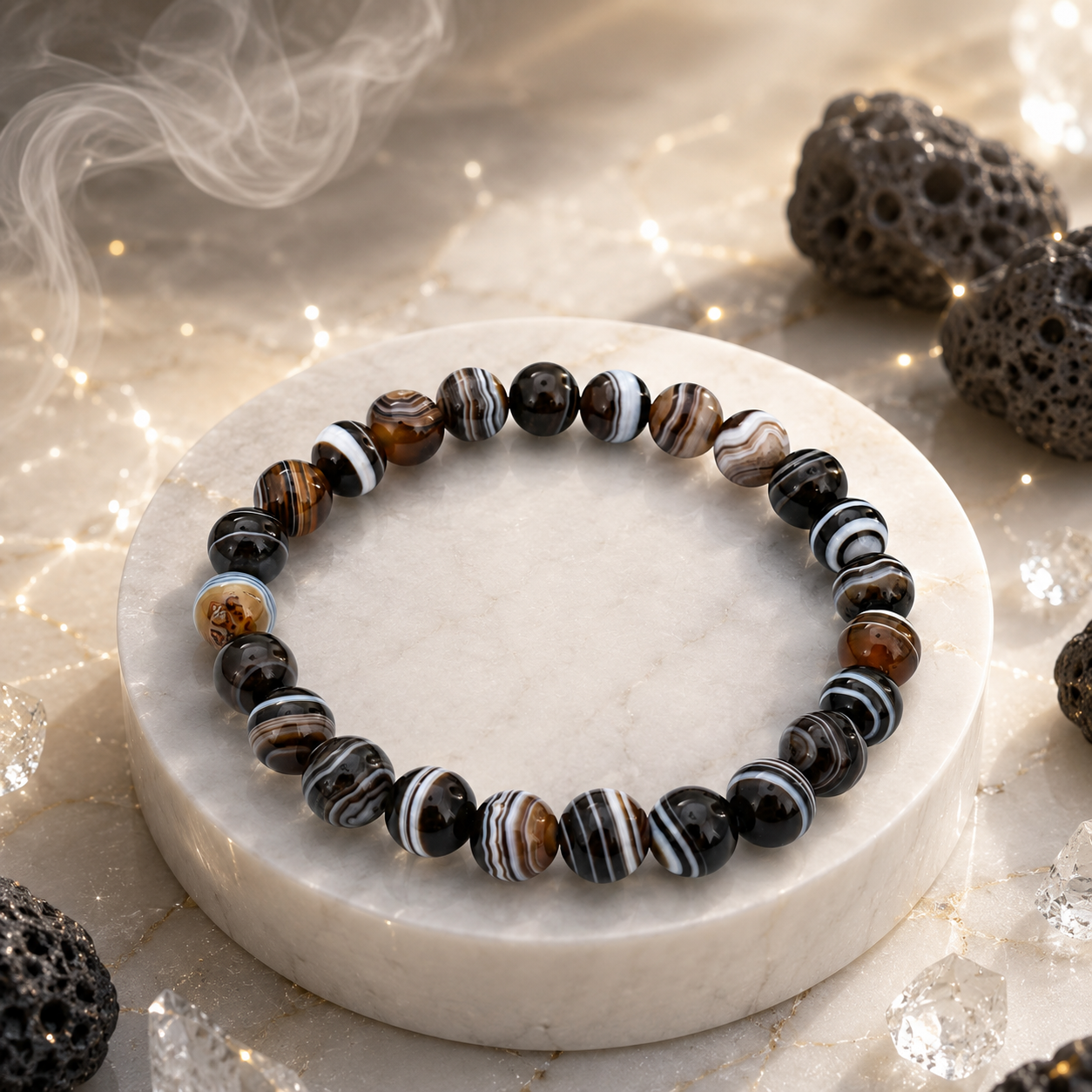 Sulemani Hakik Bracelet in a premium styled product composition