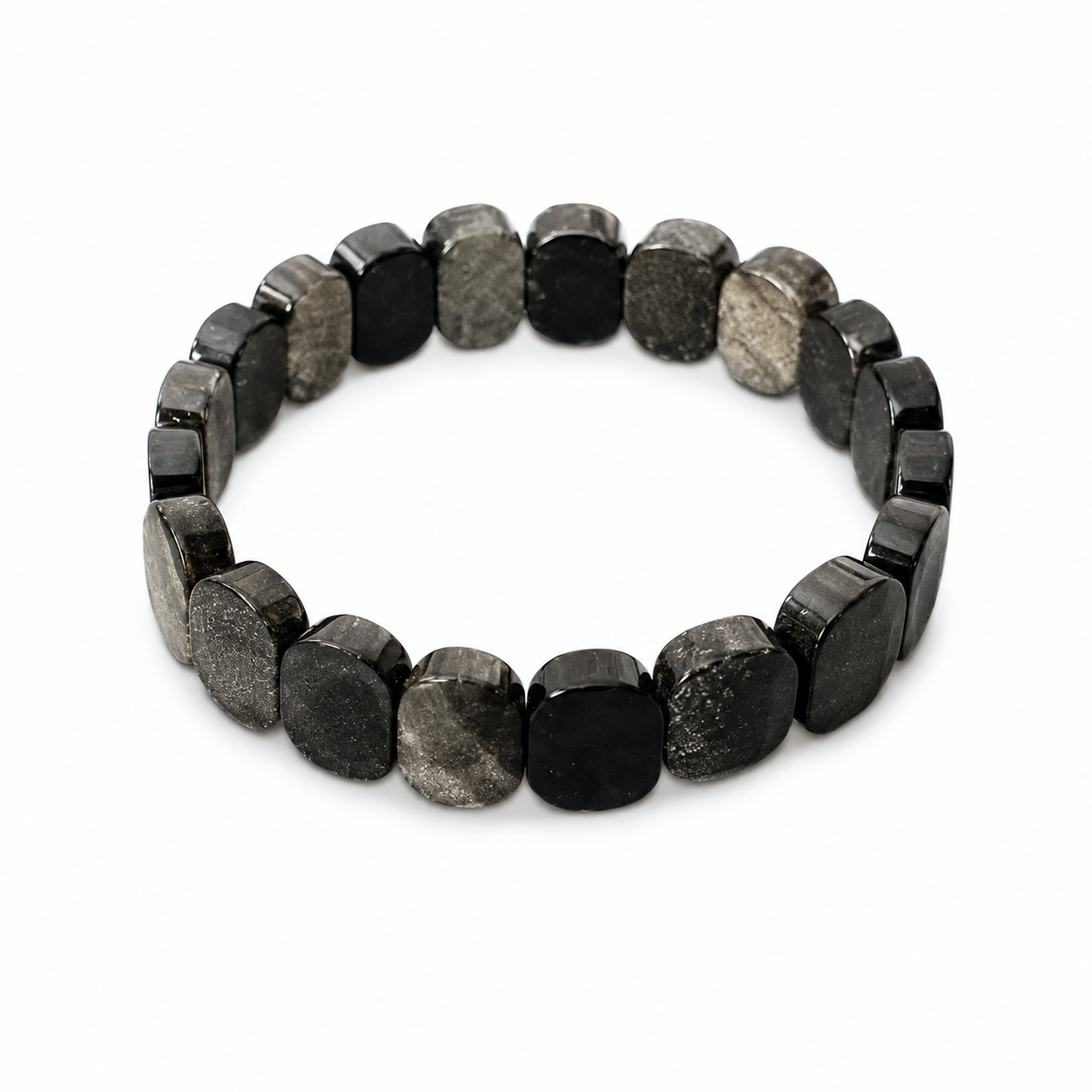 Vintage Obsidian Bracelet premium product view